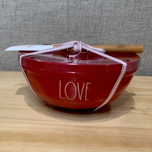Rae Dunn Valentine Bowl & Spatula